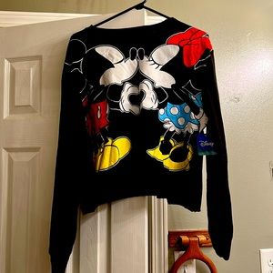 Disney crop top sweater